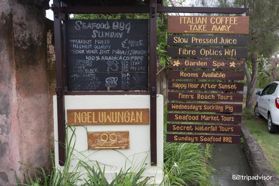 Ngeluwungan Boutique Hostel チャングー エクステリア 写真
